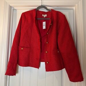 LOFT Vibrant Red Women's Blazer